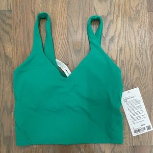 NWT Align Tank in Kelly Green